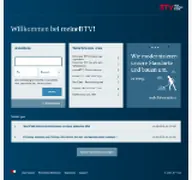 Kleine Seitenvorschau von meinebtv.at