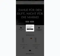 Kleine Seitenvorschau von meineduefte24.de