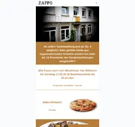 Kleine Seitenvorschau von zappo-homburg.de