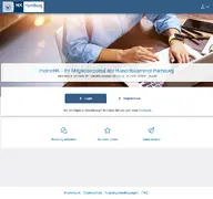 Kleine Seitenvorschau von meinehk.de
