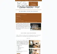 Kleine Seitenvorschau von zellerfelder-hof.de