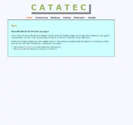Kleine Seitenvorschau von catatec.ch