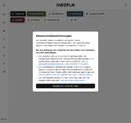 Kleine Seitenvorschau von swzpln.de