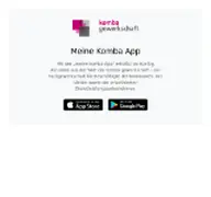 Kleine Seitenvorschau von meine.komba.de