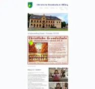 Kleine Seitenvorschau von christliche-grundschule-ossling.de