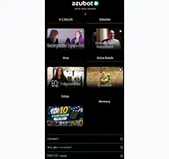 Kleine Seitenvorschau von azubot.de