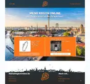 Kleine Seitenvorschau von meineregiononline.de