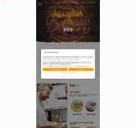 Kleine Seitenvorschau von babas-kitchen.de