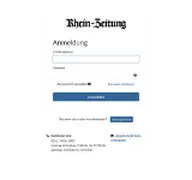 Kleine Seitenvorschau von meine.rhein-zeitung.de