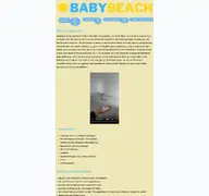 Kleine Seitenvorschau von babybeach-dorsten.de