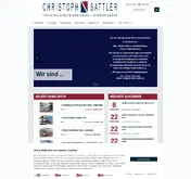 Kleine Seitenvorschau von christoph-sattler.de