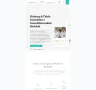 Kleine Seitenvorschau von hokamp-thiele-immobilien.de