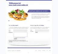 Kleine Seitenvorschau von mein-essen-online.de