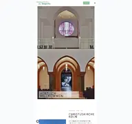 Kleine Seitenvorschau von christuskirche-koeln.de