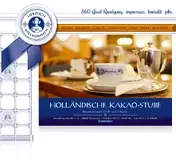 Kleine Seitenvorschau von hollaendische-kakao-stube.de