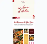 Kleine Seitenvorschau von bacibaci-restaurant.de