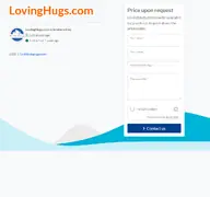 Kleine Seitenvorschau von lovinghugs.com