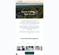 Kleine Seitenvorschau von bad-essen-paracelsus-kliniken.career.softgarden.de