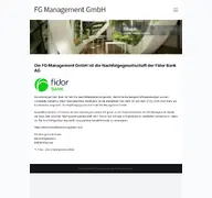 Kleine Seitenvorschau von fidor.de