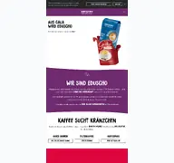 Kleine Seitenvorschau von gala-von-eduscho.de