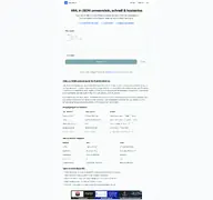 Kleine Seitenvorschau von xml-json.de