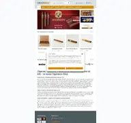 Kleine Seitenvorschau von cigarmaxx.de