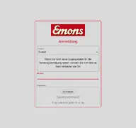 Kleine Seitenvorschau von tracking.emons.de