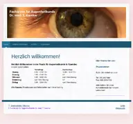 Kleine Seitenvorschau von augenarzt-spandau.de