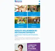 Kleine Seitenvorschau von diakonie-bayreuth.de