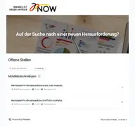 Kleine Seitenvorschau von now-gmbh.jobs.personio.de