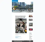 Kleine Seitenvorschau von frankfurt-mainufer.de