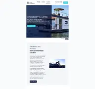 Kleine Seitenvorschau von mein-hausboot.de