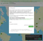 Kleine Seitenvorschau von opensensemap.org