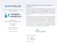 Kleine Seitenvorschau von multimueller.de