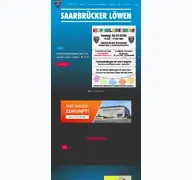 Kleine Seitenvorschau von saarbruecker-loewen.de