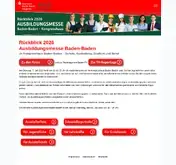 Kleine Seitenvorschau von ausbildungsmesse-baden-baden.de