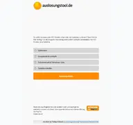 Kleine Seitenvorschau von auslosungstool.de