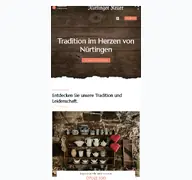 Kleine Seitenvorschau von nuertinger-keller.de