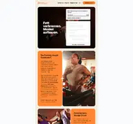 Kleine Seitenvorschau von orangetheory.com