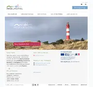 Kleine Seitenvorschau von mein-inselhotel.de