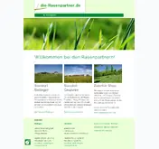 Kleine Seitenvorschau von die-rasenpartner.de
