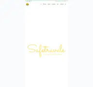 Kleine Seitenvorschau von safetravels.de