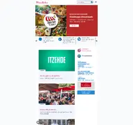 Kleine Seitenvorschau von mein-itzehoe.de