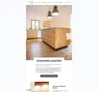 Kleine Seitenvorschau von schreinerei-albatros.de