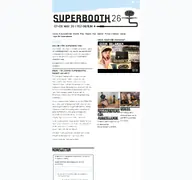 Kleine Seitenvorschau von superbooth.com