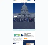 Kleine Seitenvorschau von tesol.org