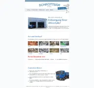 Kleine Seitenvorschau von schrottbaer-hamburg.de
