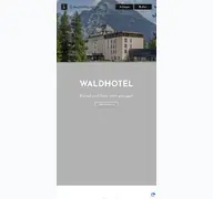 Kleine Seitenvorschau von waldhotel.ch