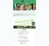 Kleine Seitenvorschau von schuetzenverein-suderwick.de