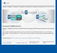 Kleine Seitenvorschau von zeitvogel-it.de